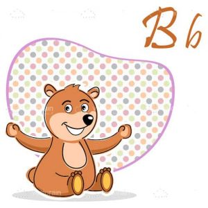 B for bear